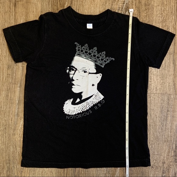 SOLD Kid’s Ruth Bader Ginsburg Short sleeved Shirt - Picture 7 of 9